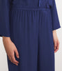 The Bow Pyjama Set Navy