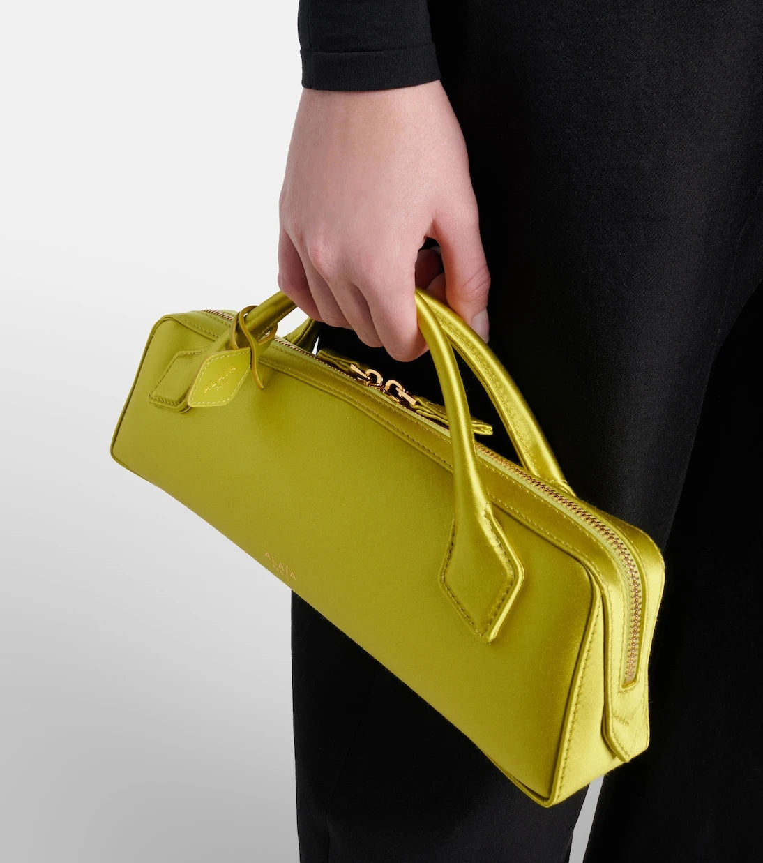 Alaïa - Le Teckel satin clutch