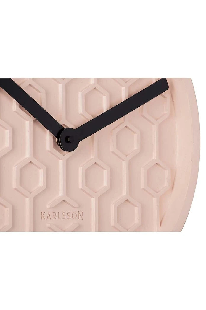 Стенен часовник Karlsson Honeycomb
