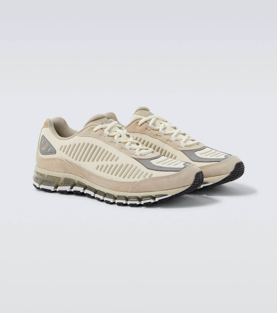 Asics - حذاء رياضي جل-كوانتوم 360 شبكي وجلد سويدي