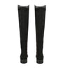 Stuart Weitzman Black Leather 5050 Bold Over-The-Knee Boots