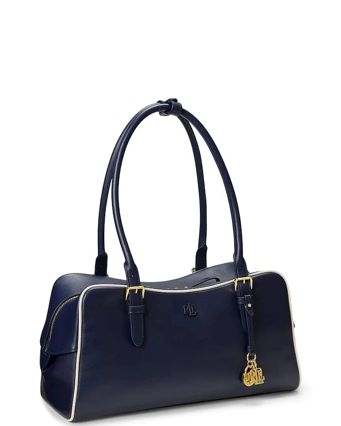 Lauren Ralph Lauren чанта тип багета дамска от кожа