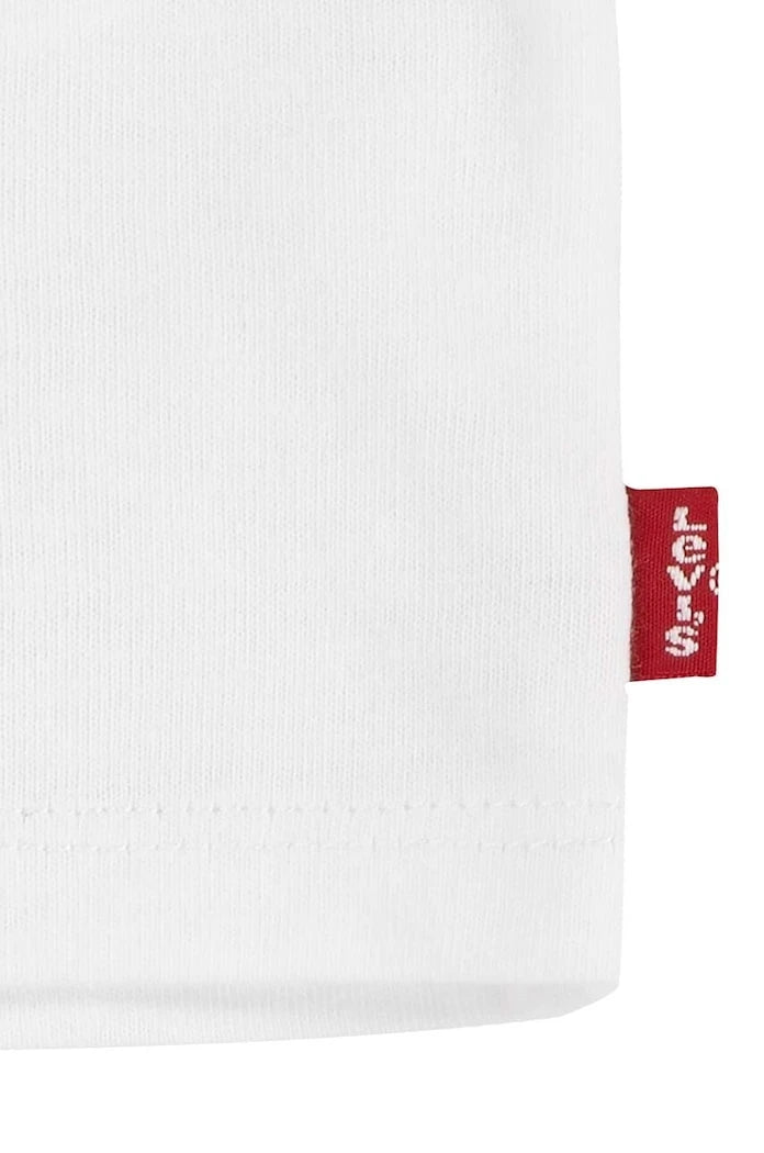 Бебешка памучна тениска Levi's BATWING TEE