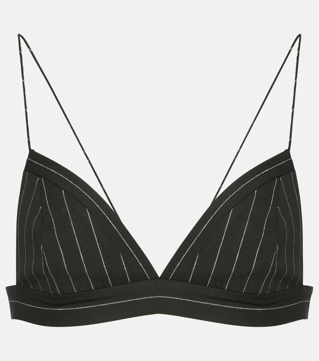 Alex Perry - Pinstripe Lurex® bralette