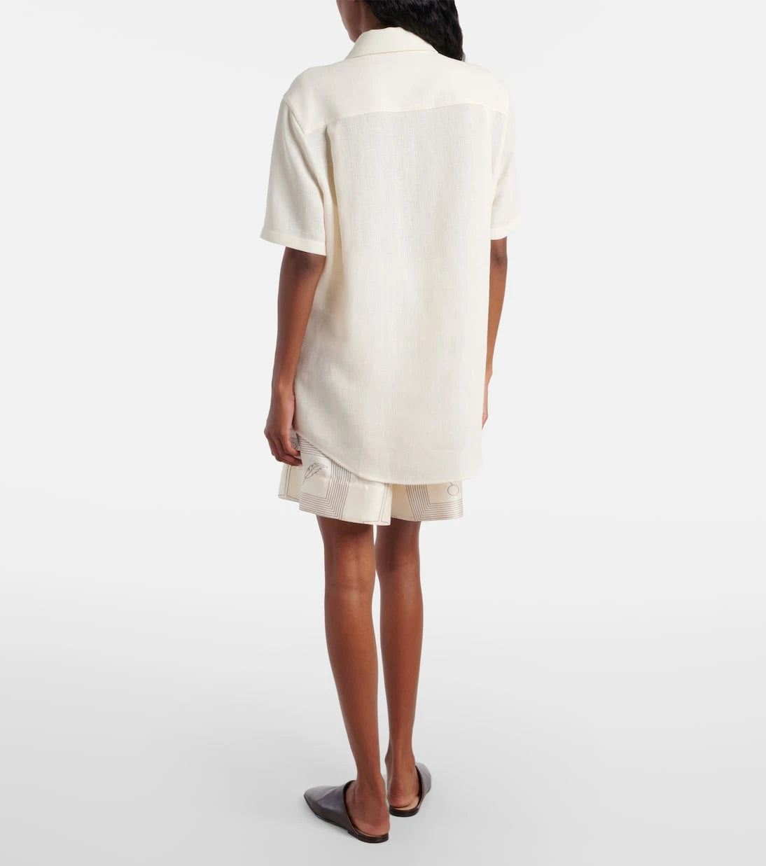 Loro Piana - Shirley linen crêpe shirt