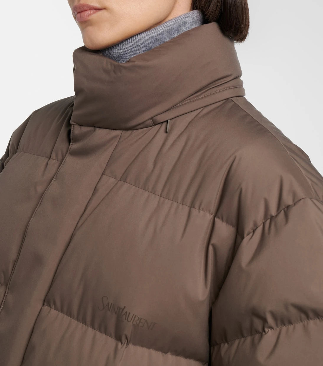 Saint Laurent - Technical canvas down ski jacket