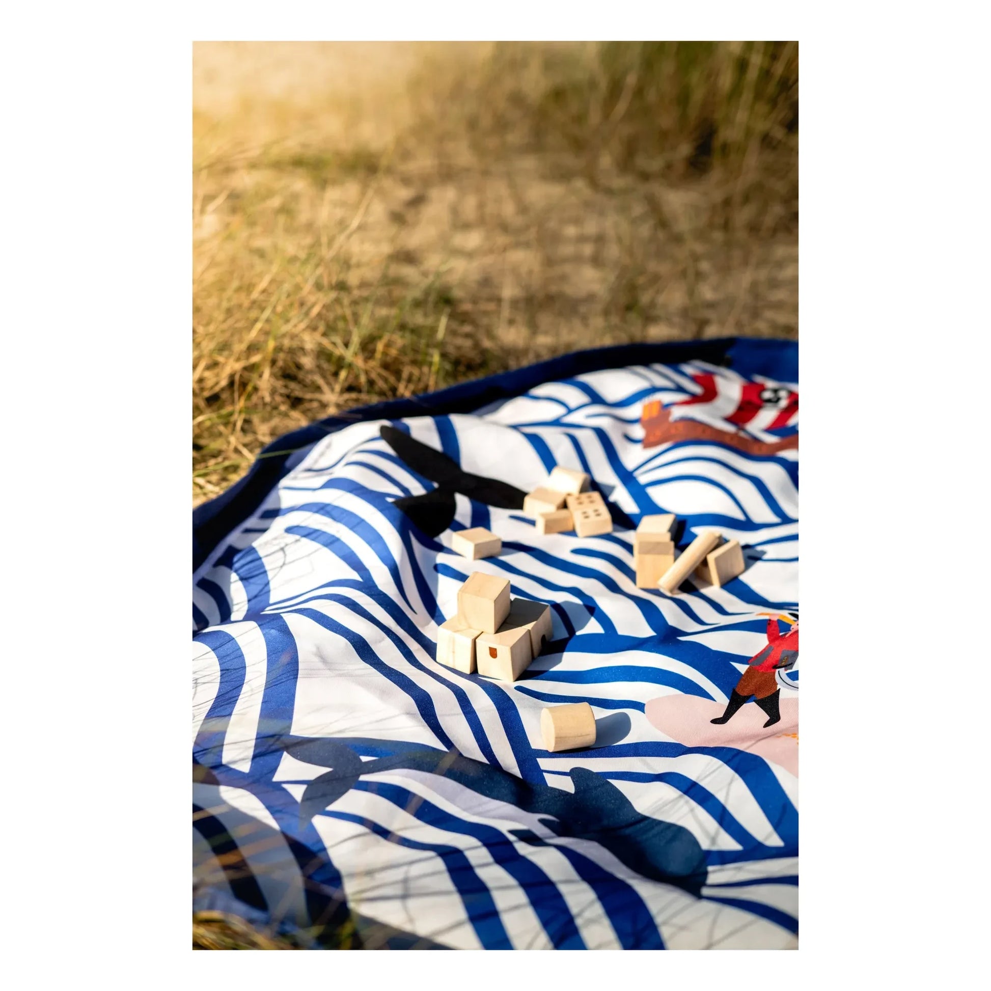 Play and Go - Noomad outdoor bag / mat - Pirate | Blue