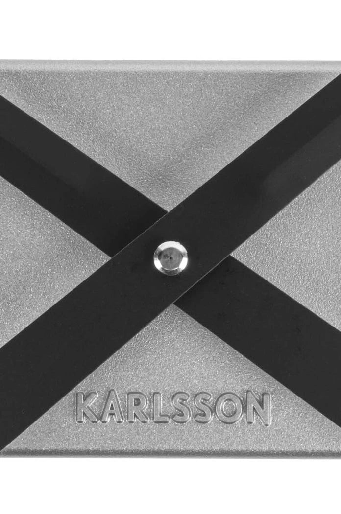 Стенен часовник Karlsson Cubic