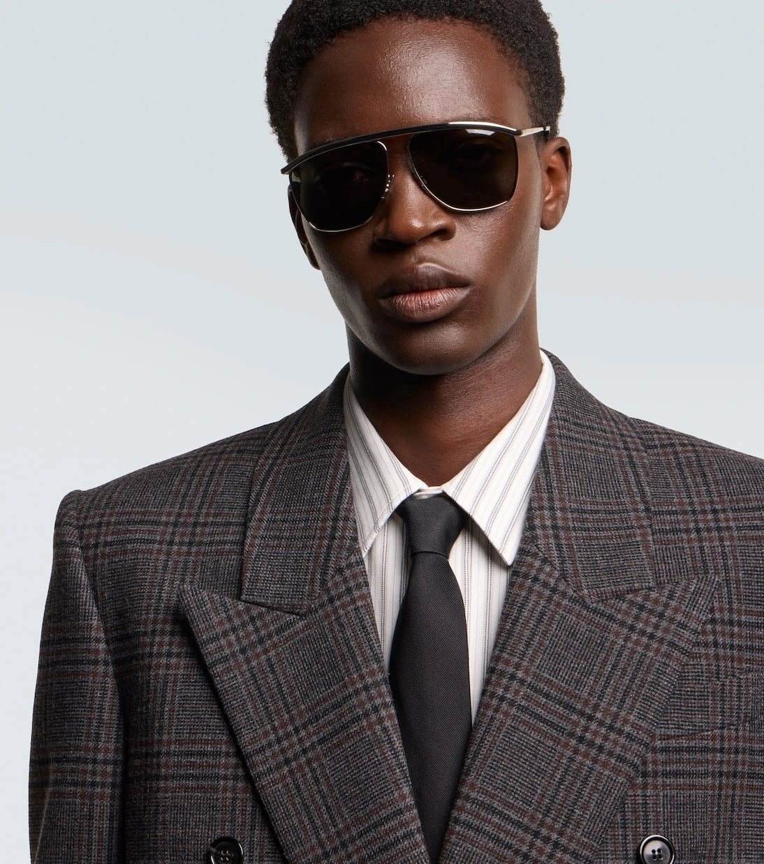 سان لوران - نظارة شمسية طراز SL 820 Victoire Aviator