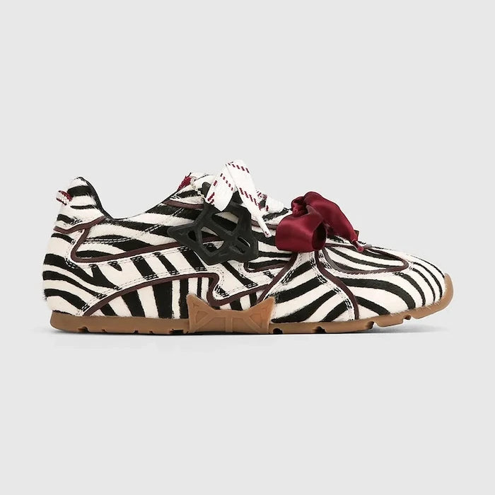 Naked Wolfe Adored Zebra Pony маратонки дамски от кожа