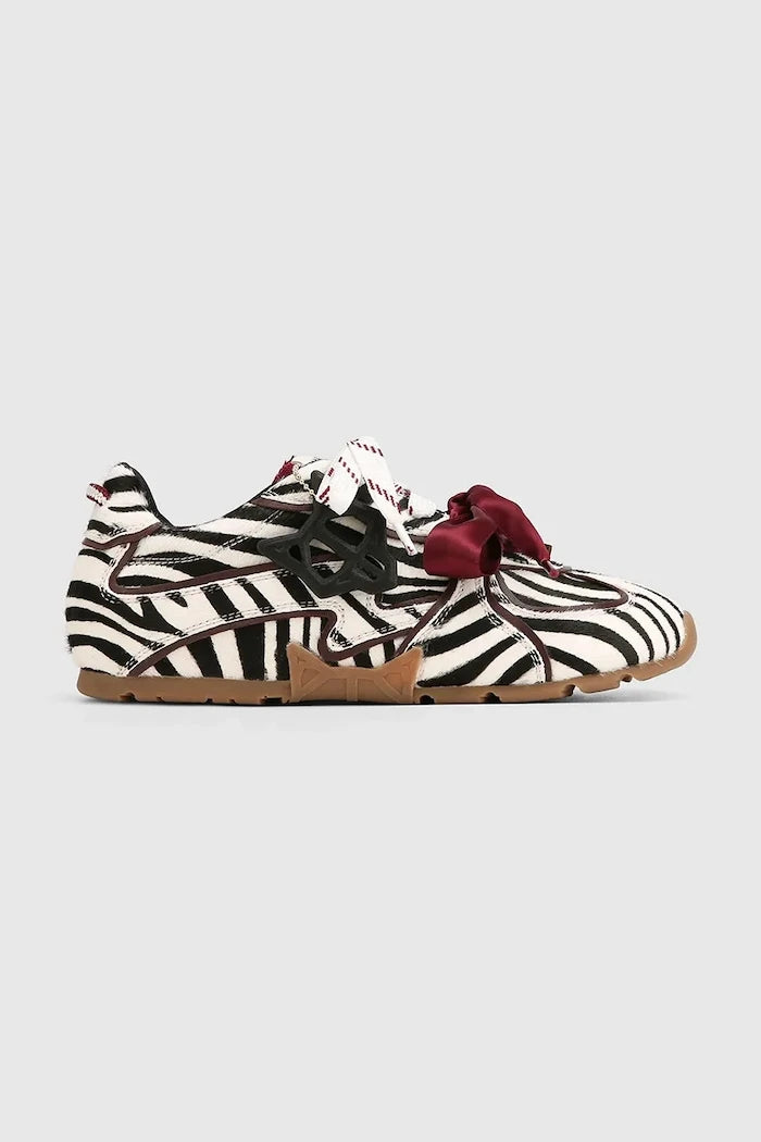 Naked Wolfe Adored Zebra Pony маратонки дамски от кожа