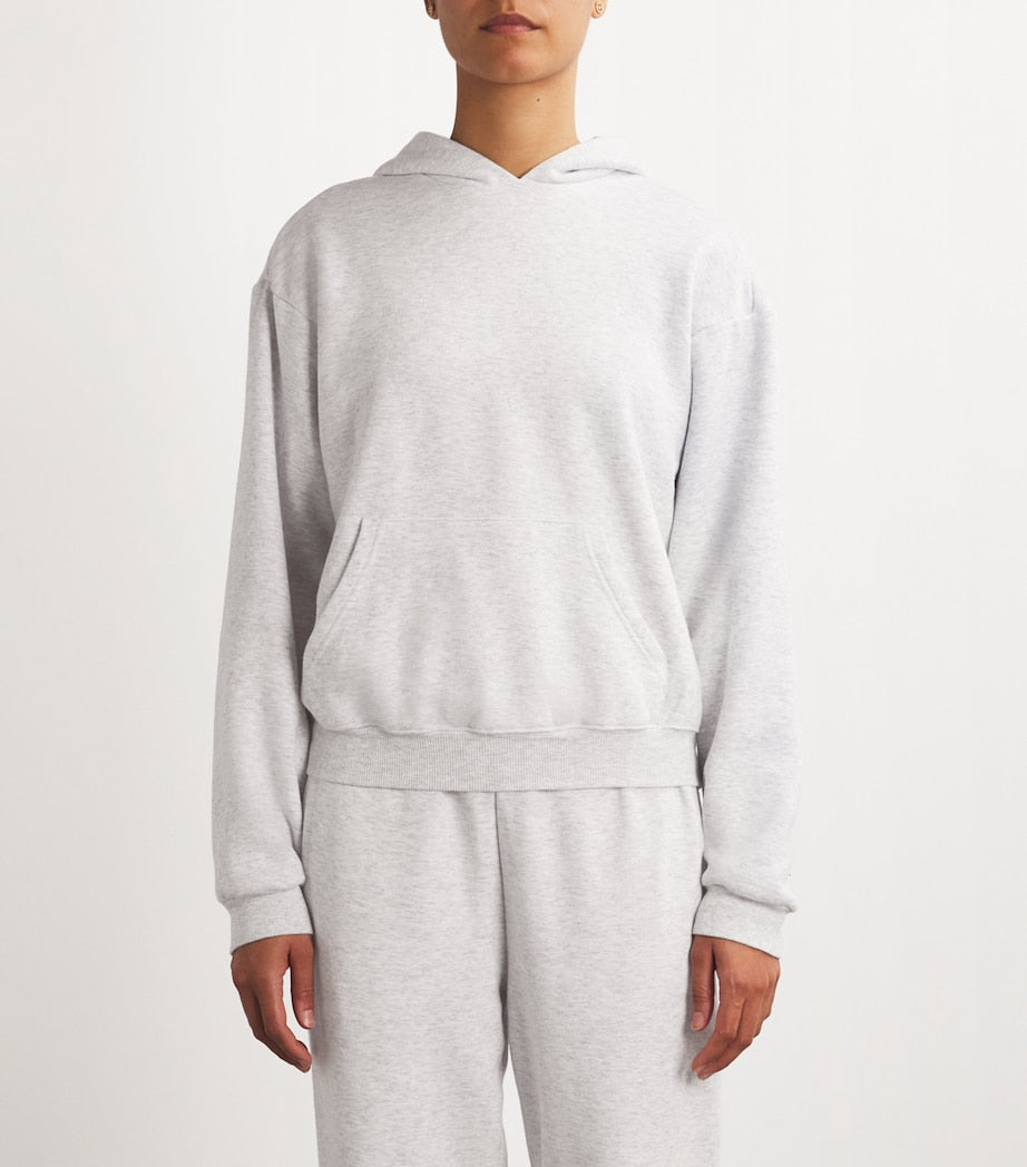 Skims Grey Fleece Classic Hoodie