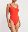 Multi Mesh Panelled Swimsuit