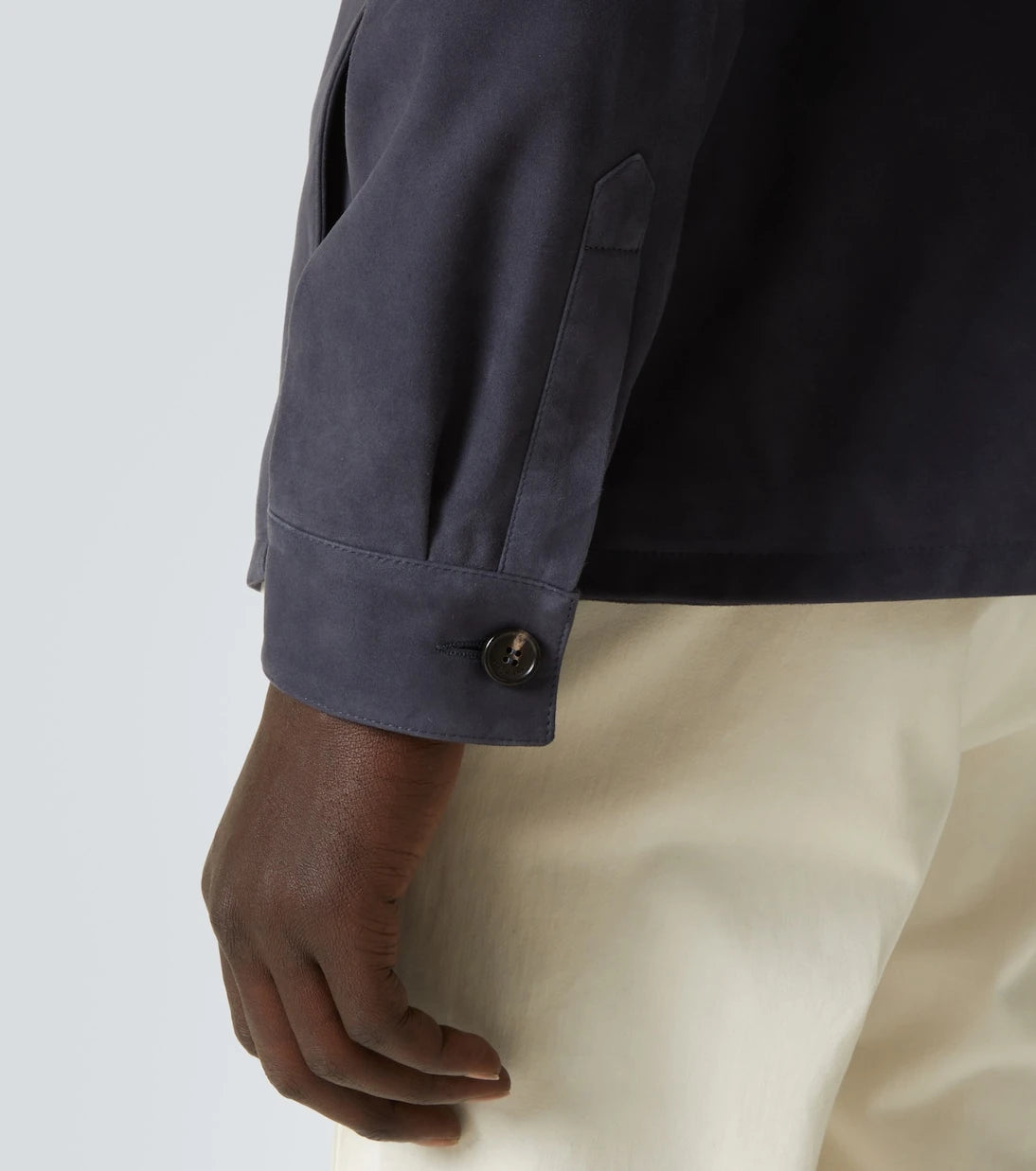 Loro Piana - Lowe suede overshirt