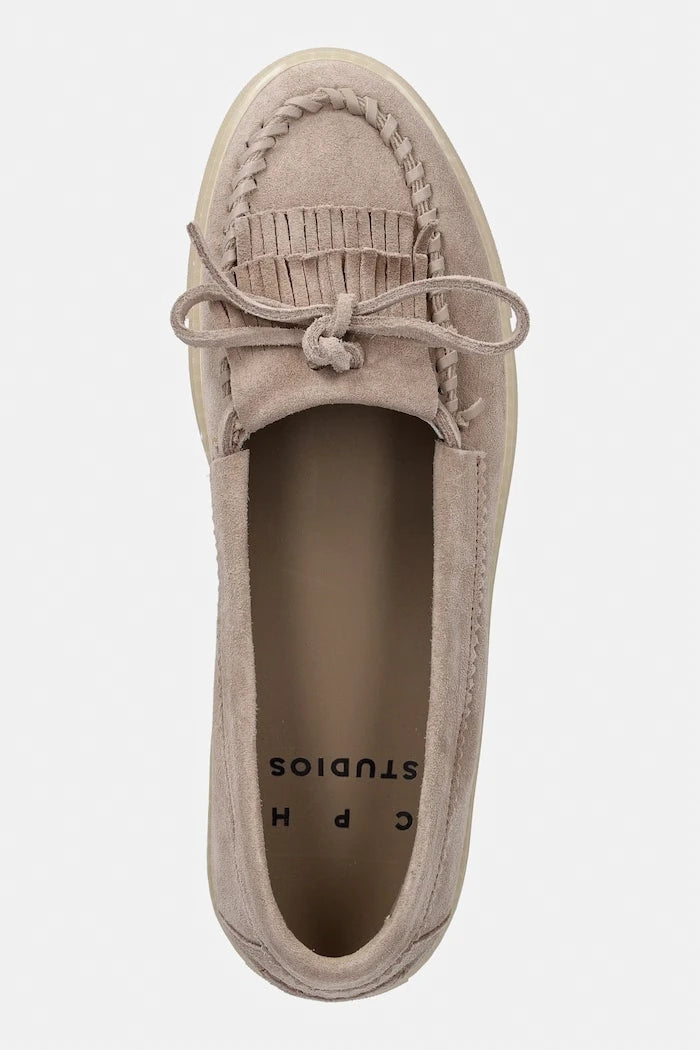 Copenhagen дамски мокасини от велур suede
