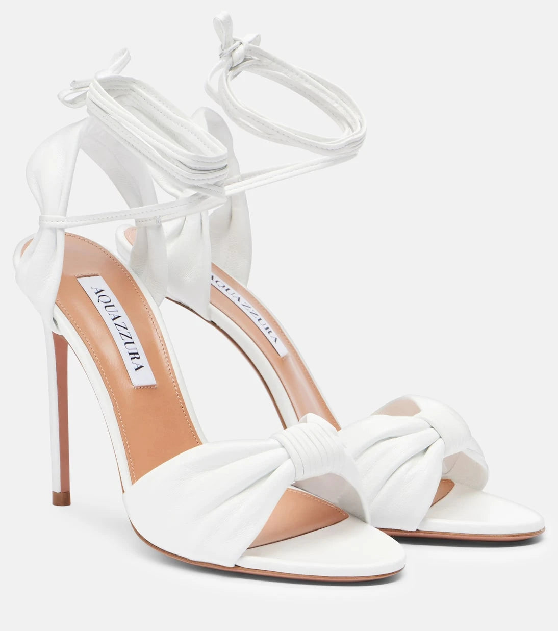 Aquazzura - Carina leather sandals