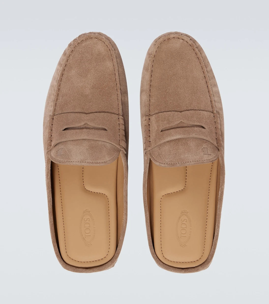 Tod's - Gommino Bubble suede mules