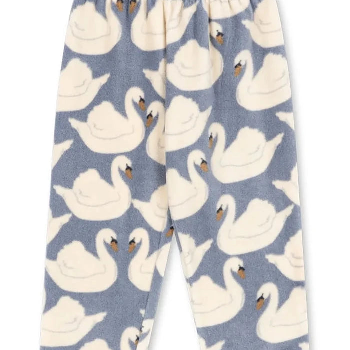 Çocuklar için polar spor pantolon TAVI FLEECE PANTS GRS