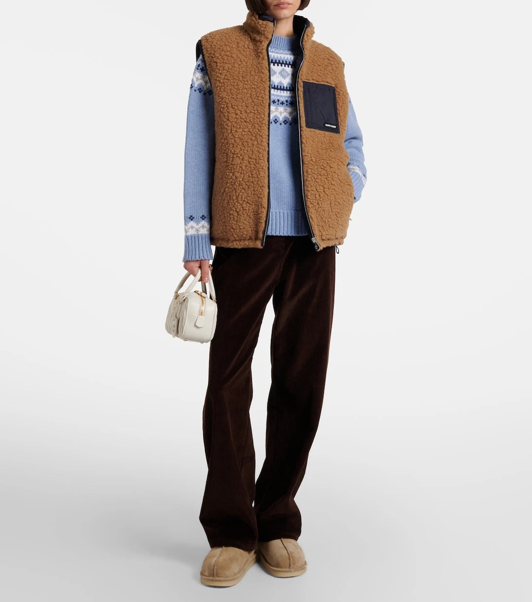 Miu Miu - Arcadie Small leather top-handle bag