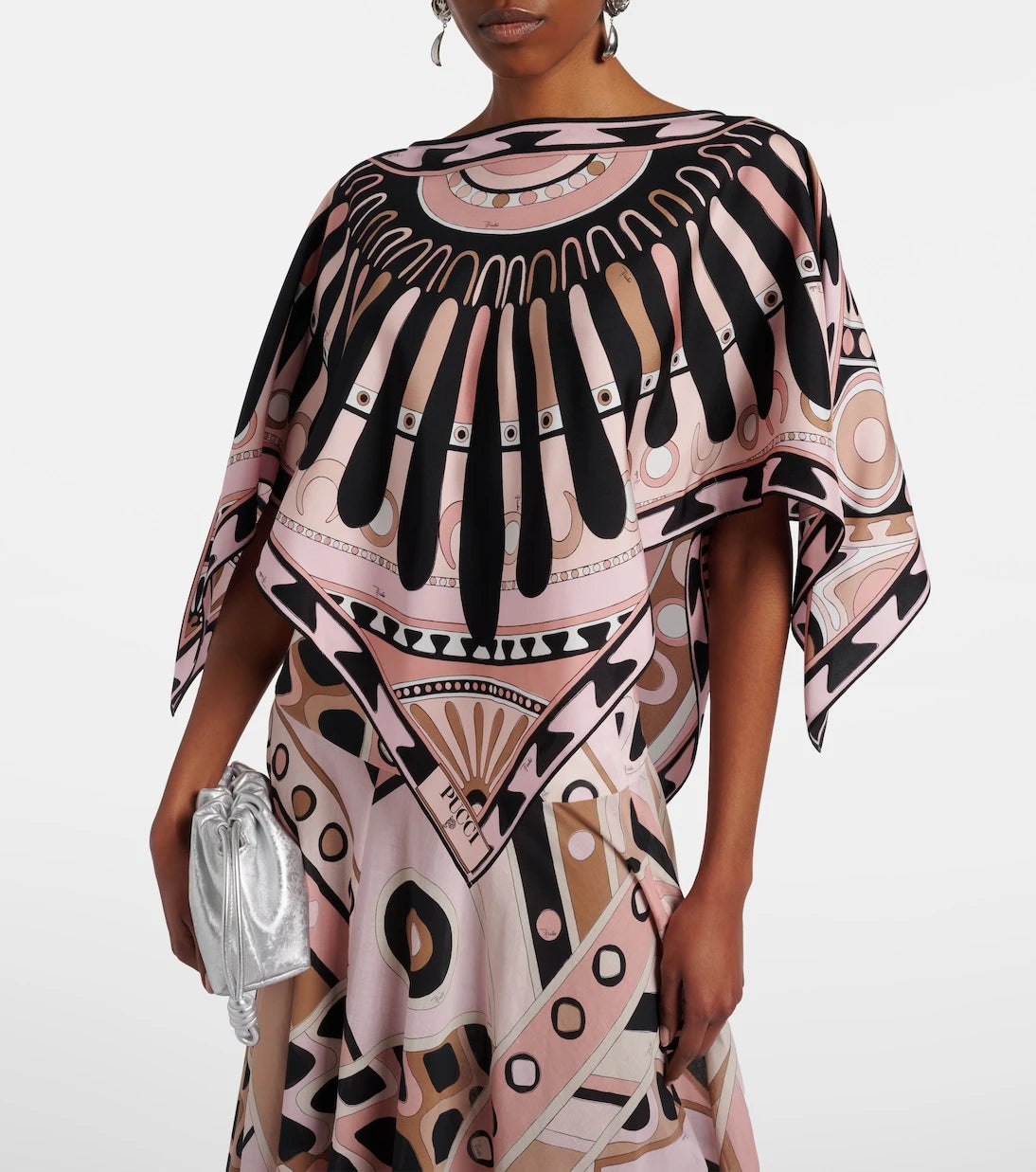 Pucci - Soleil silk twill blouse