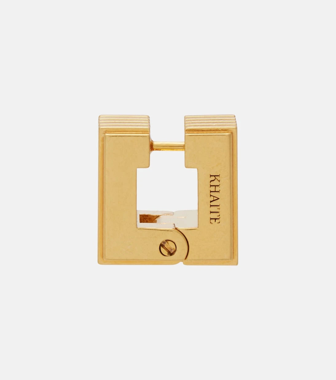 Khaite - Empire 18kt gold-plated earrings