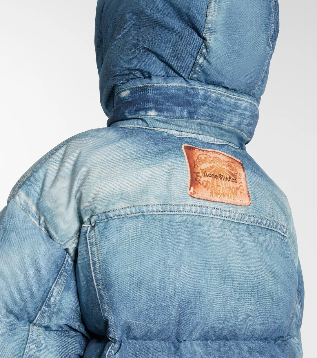 Acne Studios - Trompe-l’oeil kuş tüyü ceket