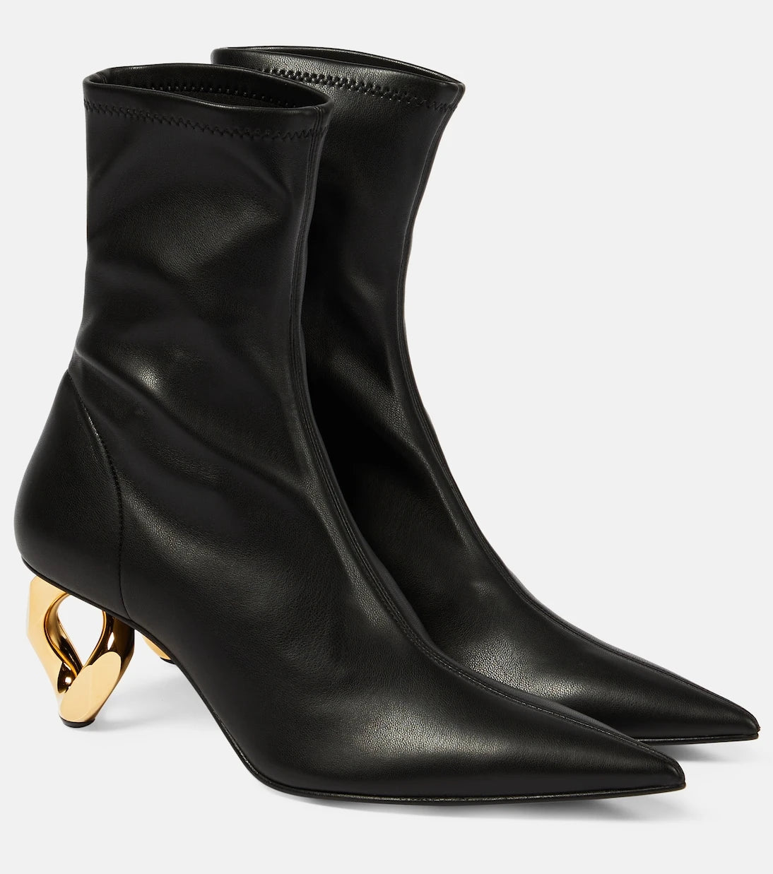 JW Anderson - Chain leather ankle boots
