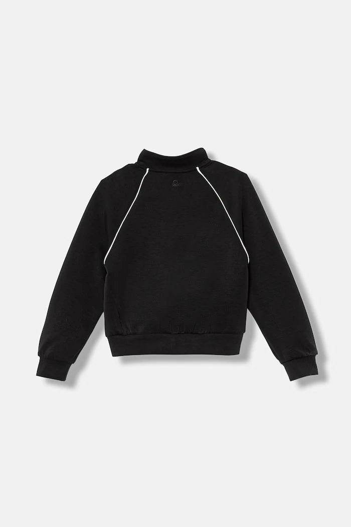 United Colors of Benetton çocuklar için fermuarlı sweatshirt