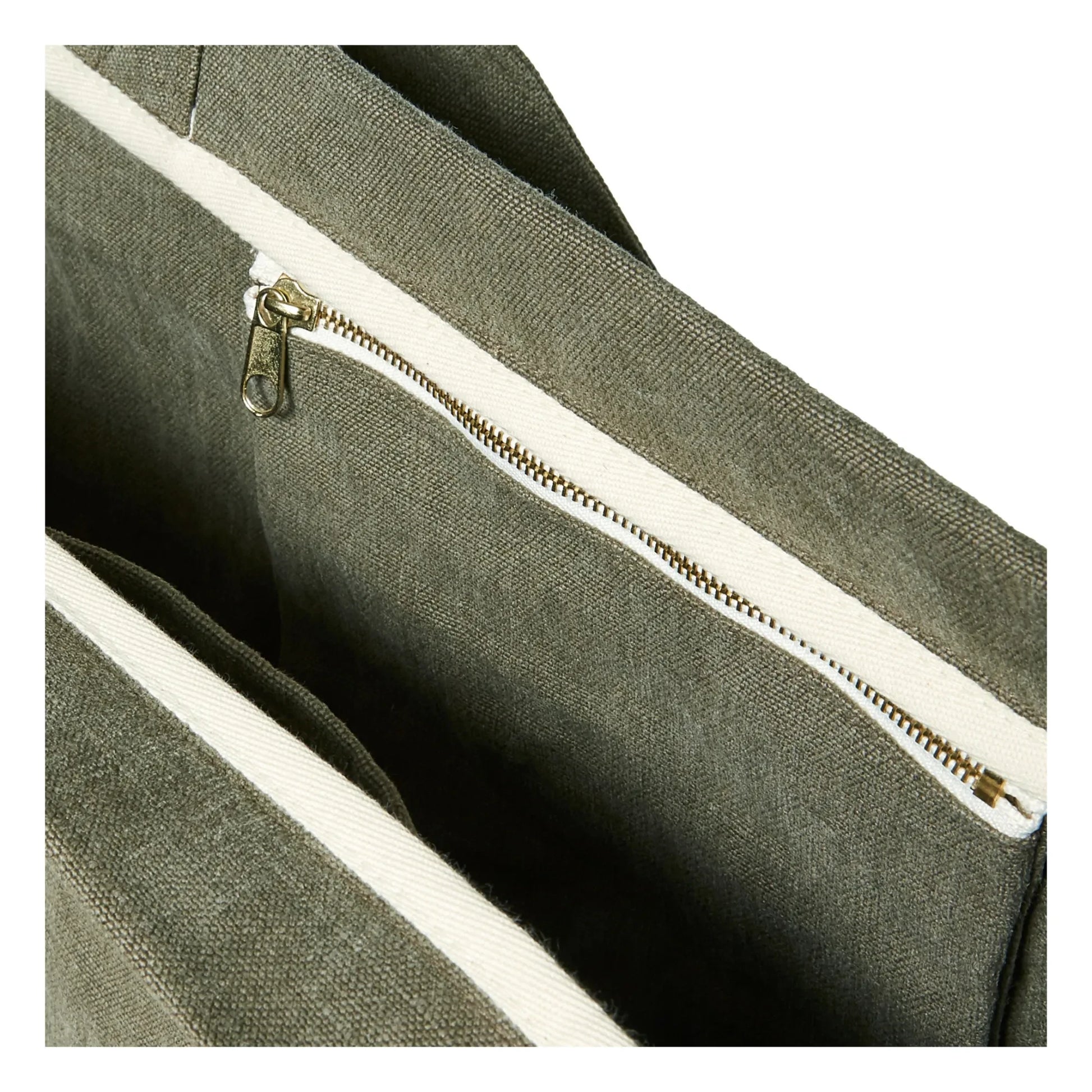 Adorna - Emma Linen tote bag | Khaki