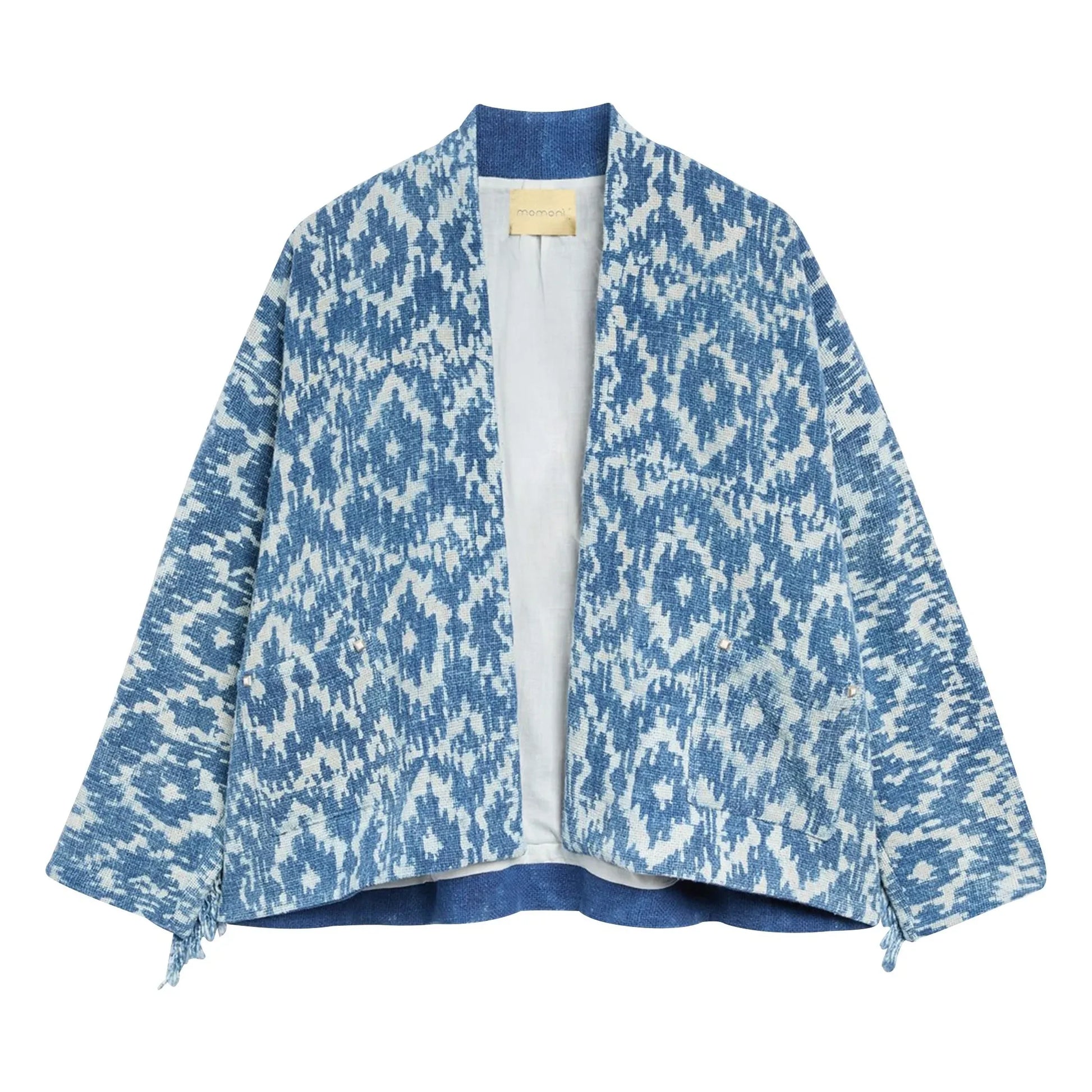 Momoni - Ara Cotton Jacket | Blue