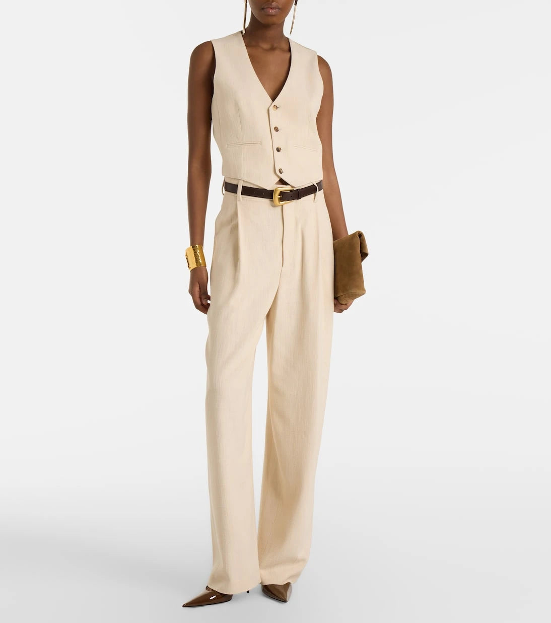 Wardrobe.NYC - Single-breasted vest
