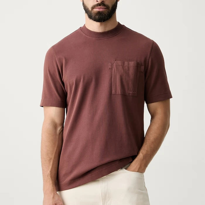 Barbour тениска мъжка с памук Ivergill