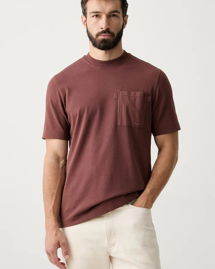 Barbour тениска мъжка с памук Ivergill