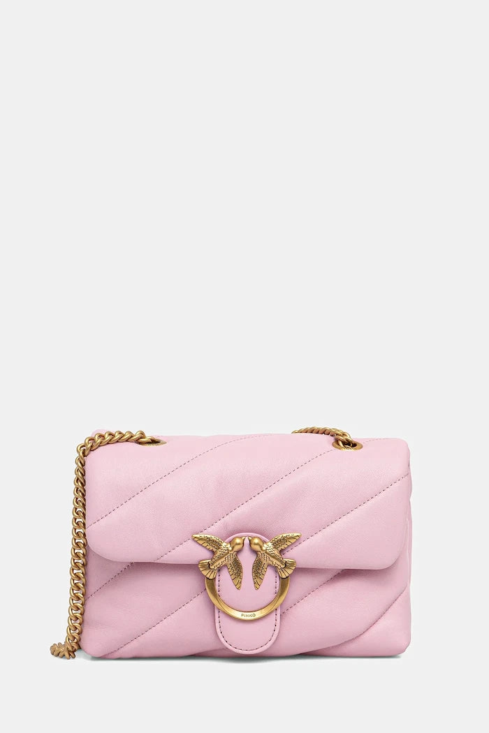 Pinko kadın deri crossbody çanta