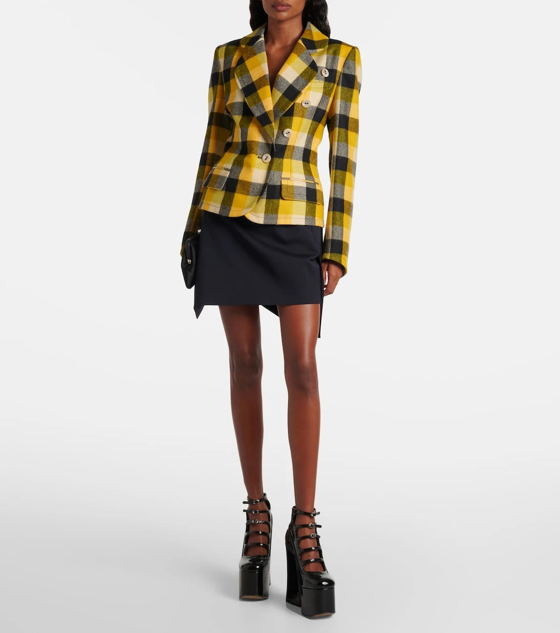 Vivienne Westwood - Georgia checked virgin wool blazer
