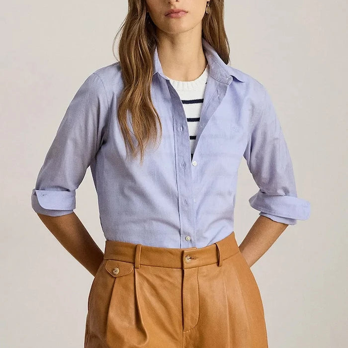Памучна риза Lauren Ralph Lauren