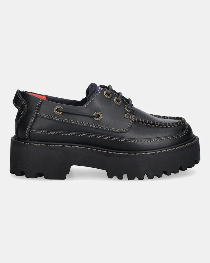 Tommy Jeans ARCHIVE 01 BOAT SHOE LEATHER Deri Ayakkabı