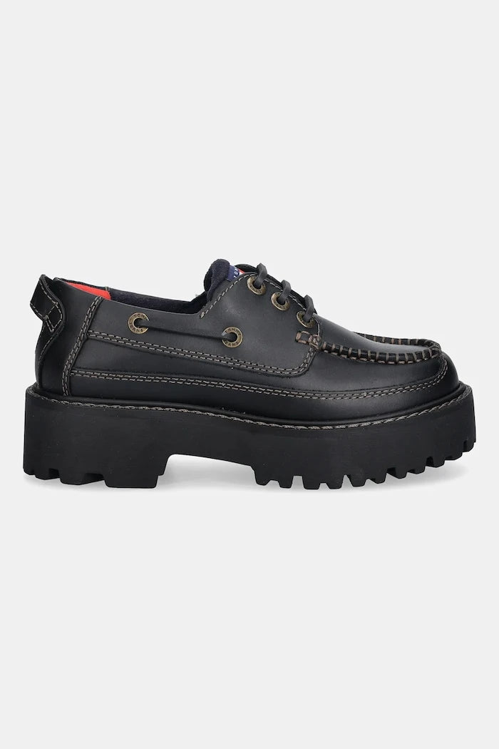 Tommy Jeans ARCHIVE 01 BOAT SHOE LEATHER Deri Ayakkabı