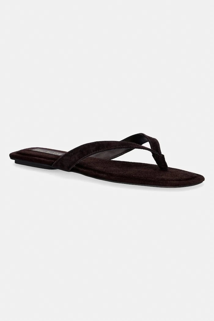 Steve Madden джапанки дамски от велур Trella