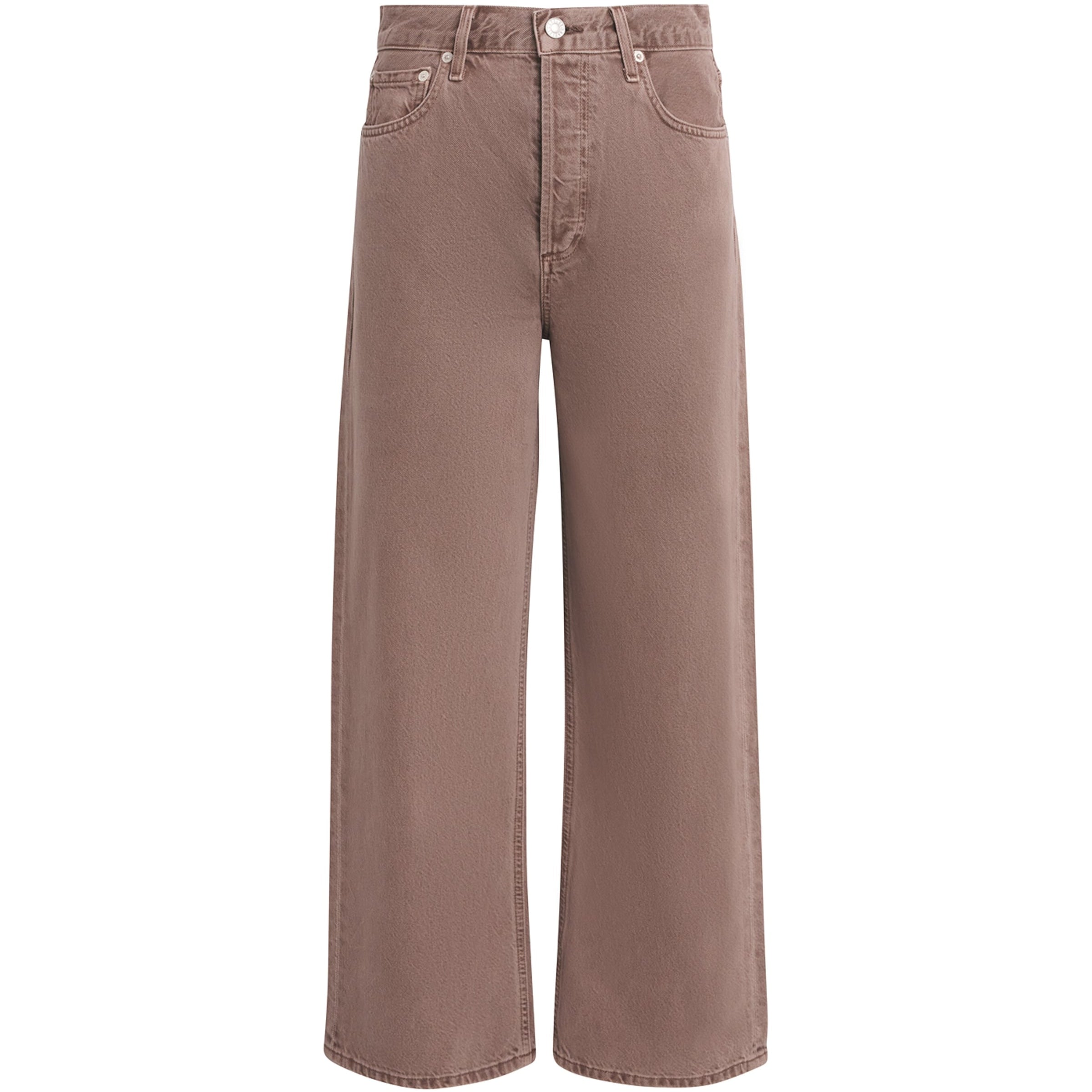 Brown Ren Wide-Leg Jeans