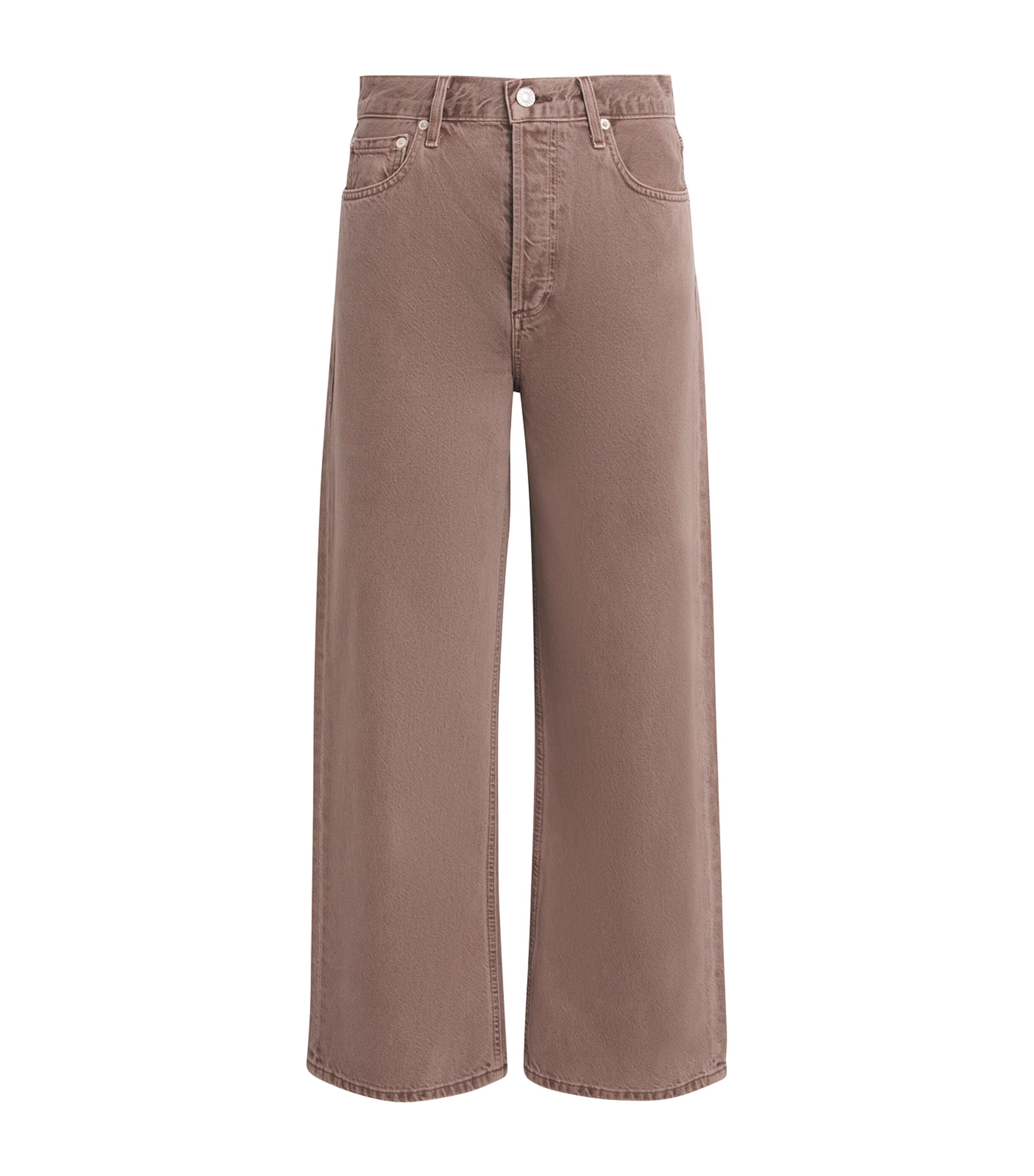 Brown Ren Wide-Leg Jeans