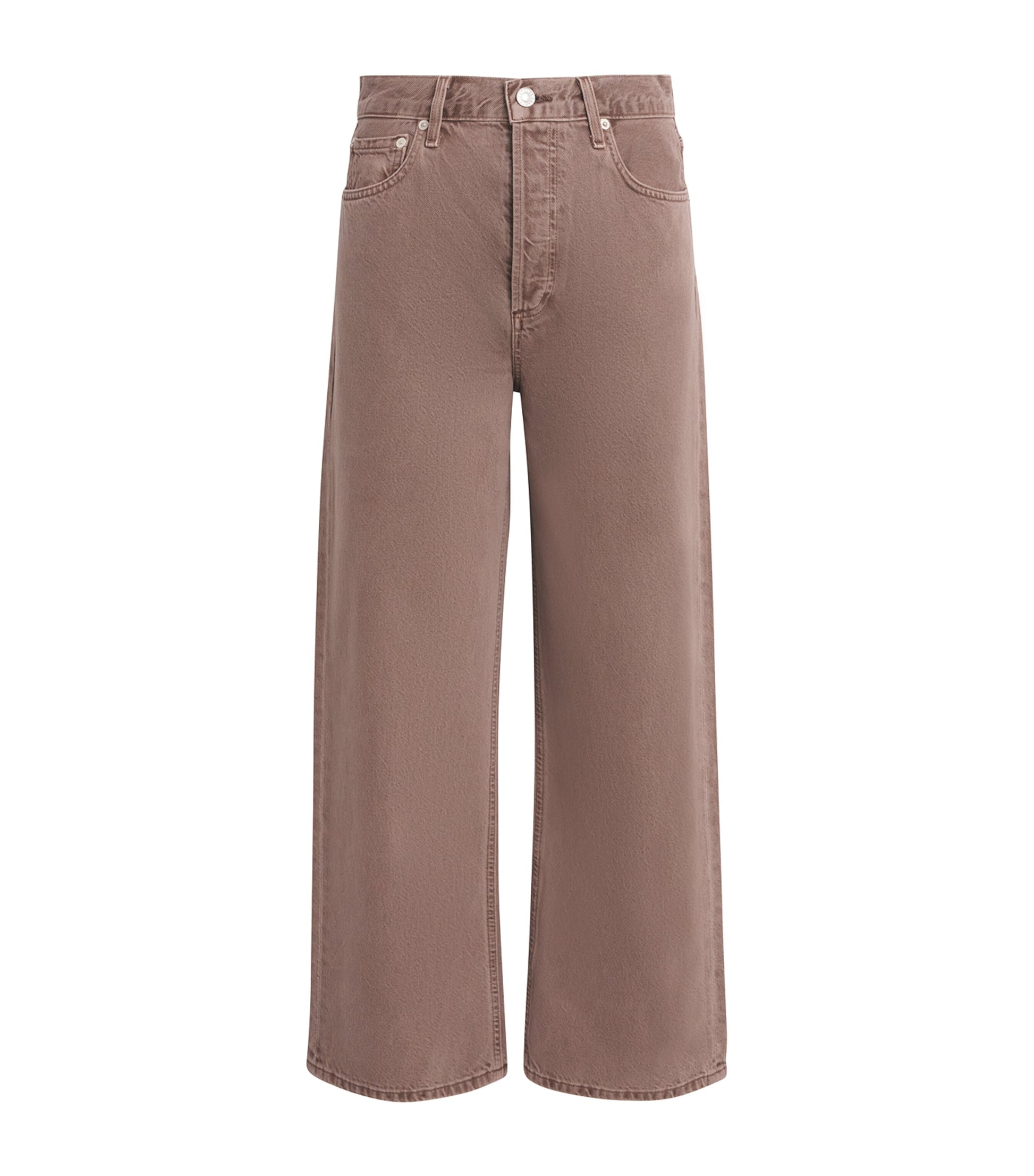 Brown Ren Wide-Leg Jeans