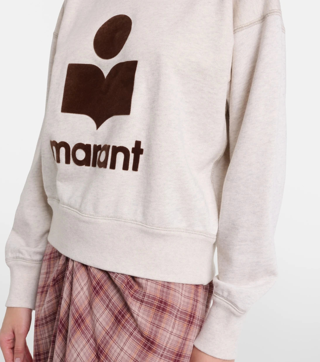 Marant Etoile - Moby logo cotton-blend sweatshirt