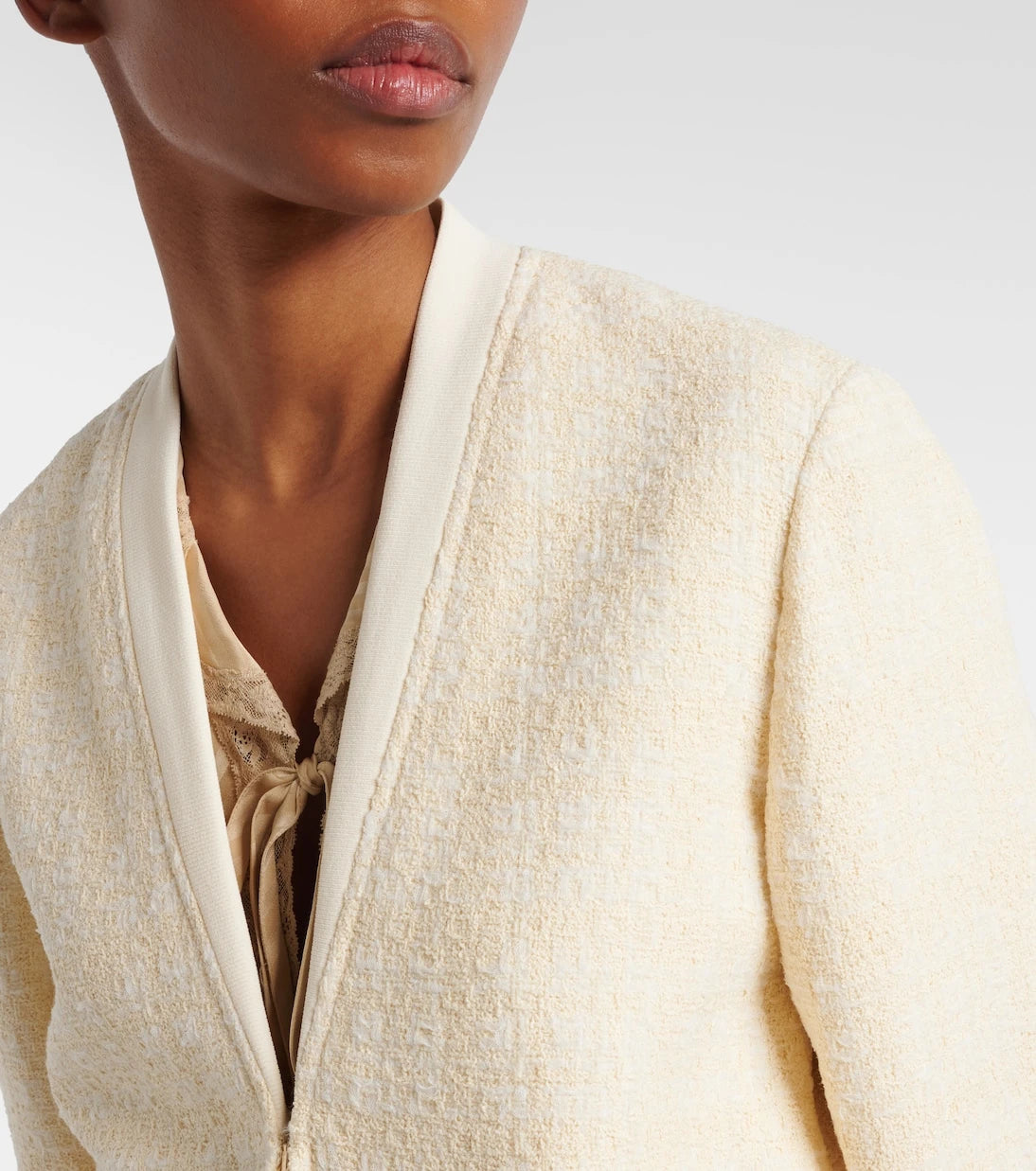 Gucci - Checked cotton-blend tweed jacket