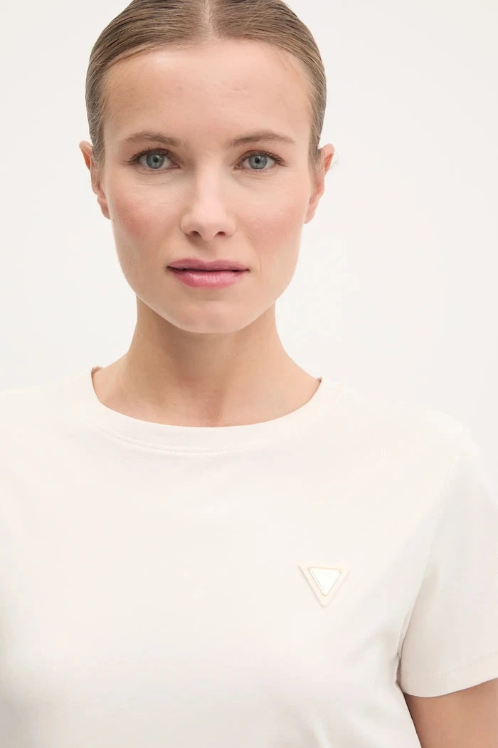 Guess тениска дамска от памук с еластан COLETTE