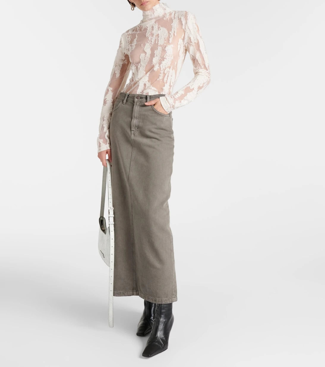 Acne Studios - Philo denim maxi skirt