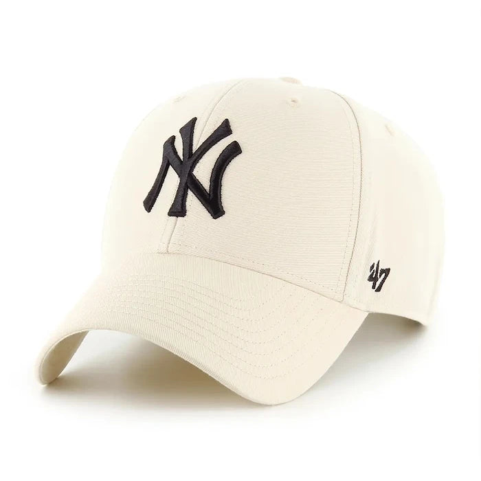 Памучна шапка с козирка 47 brand MLB New York Yankees