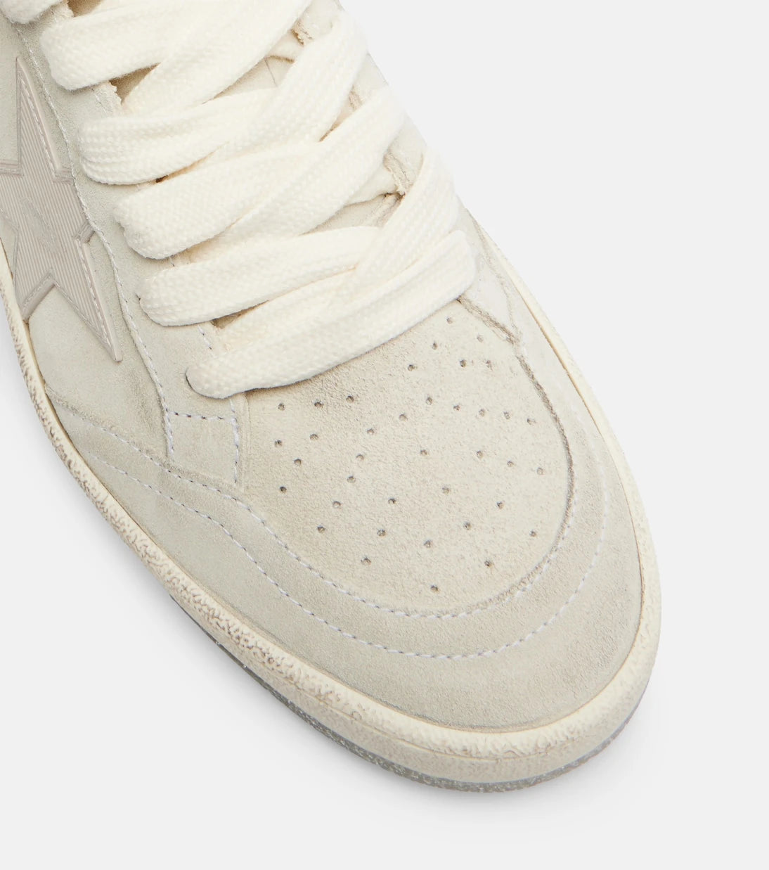 Golden Goose - حذاء سنيكرز بال ستار من الشمواه