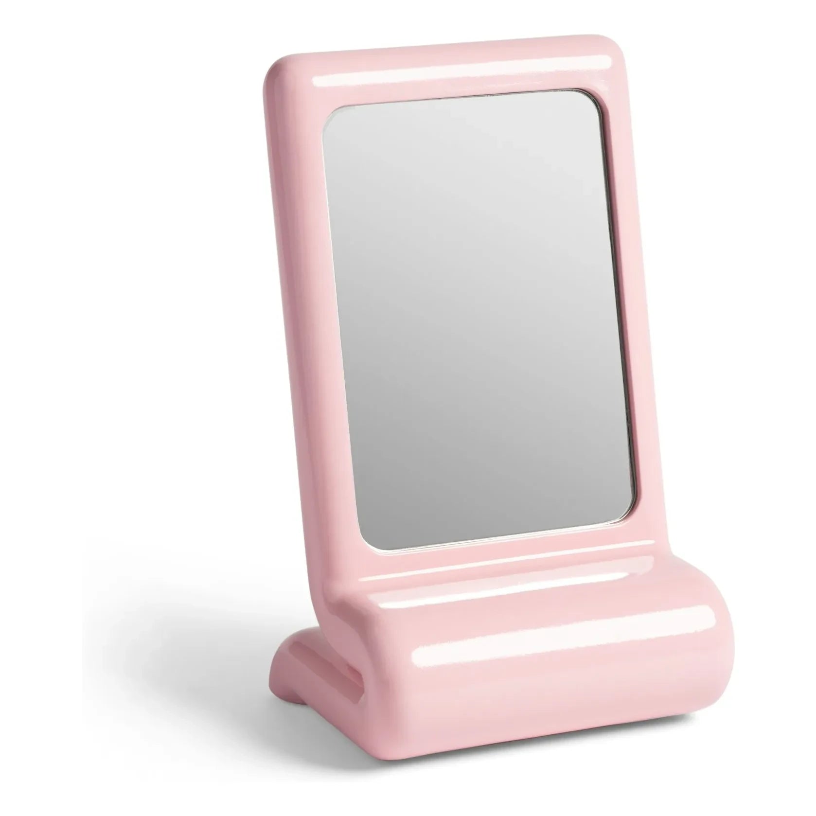 &Klevering - Whip table mirror | Pink