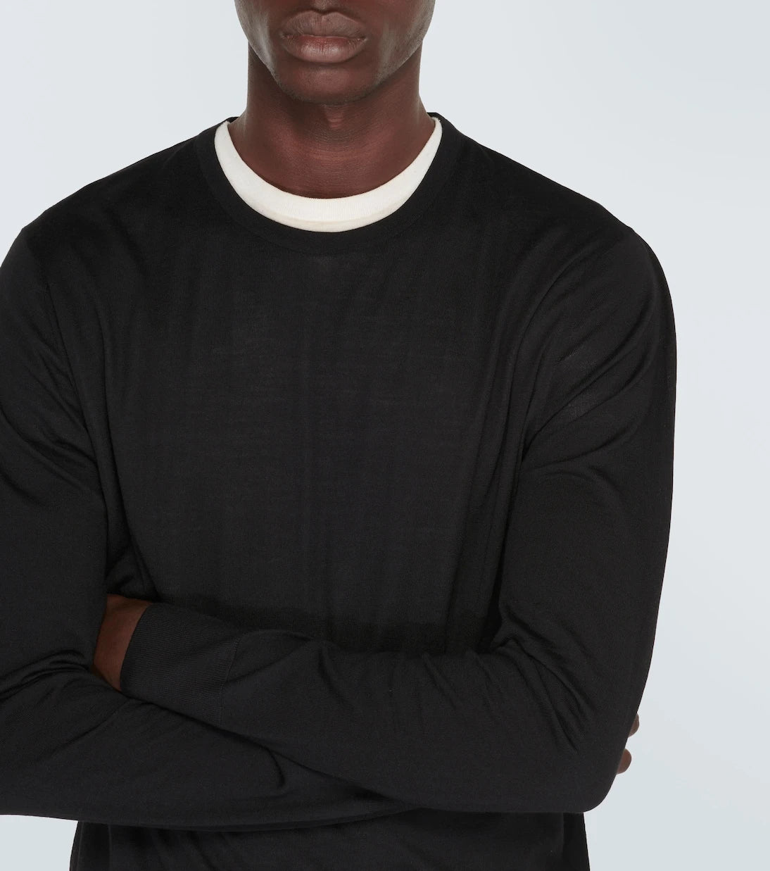 Loro Piana - Knitted virgin wool top